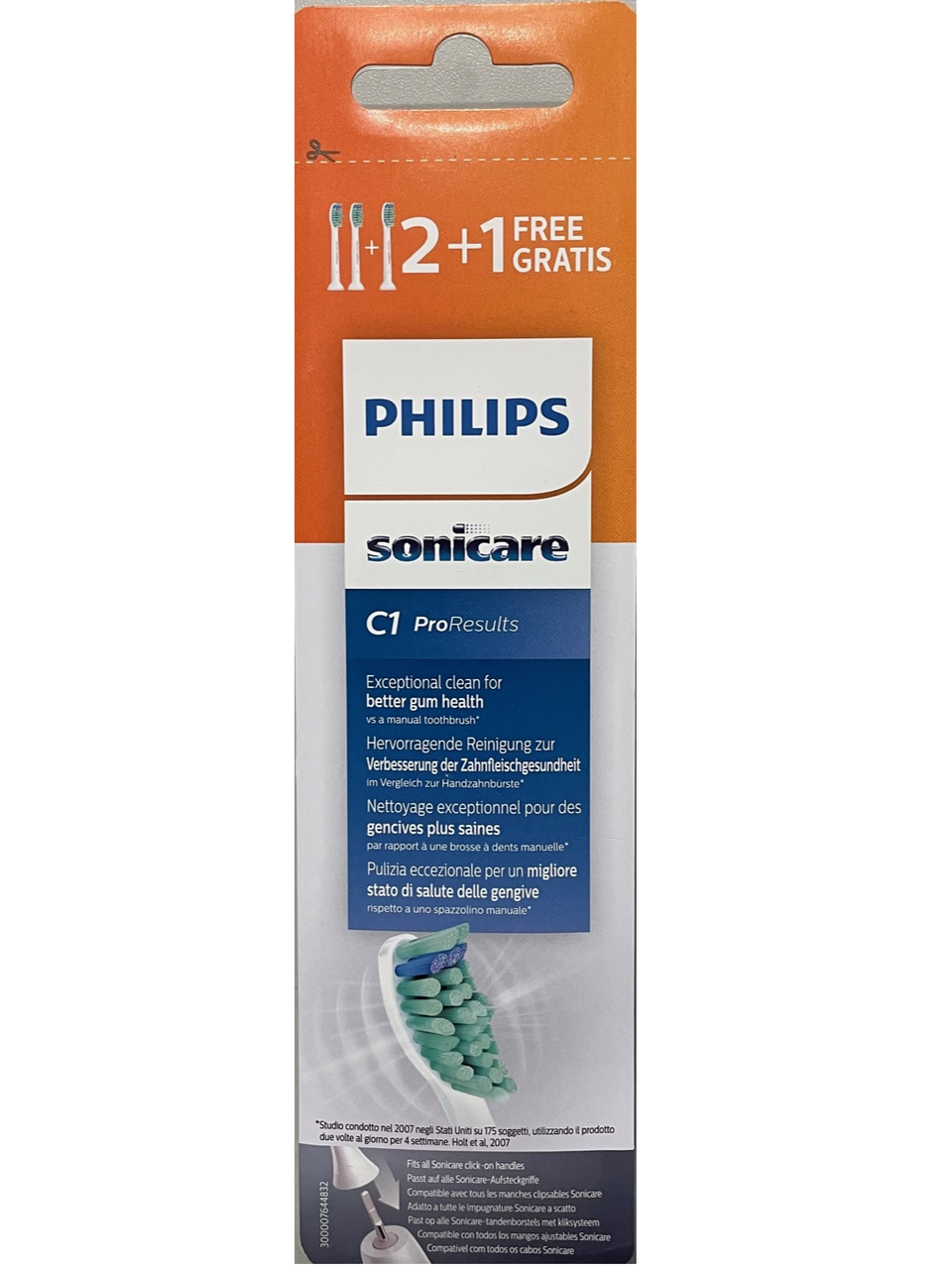 Насадки для зубної щітки Philips Sonicare C1 SimplyClean HX6013
