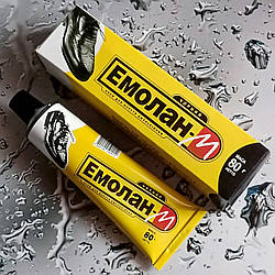 Крем для взуття Емолан-М 80 г. чорний