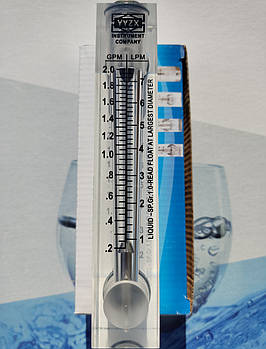 Ротаметр К — 2 поплавцевий витратомір для води