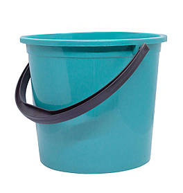 Відро пластикове 4.5 літра харчове бірюзове Ø 21.5 см h=18.5 см (ПолімерАгро)