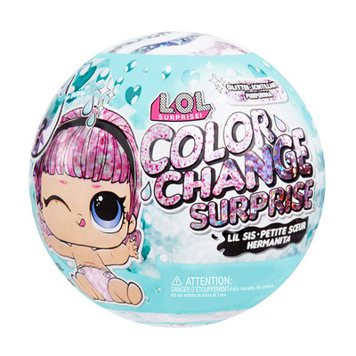 Набір-сюрприз LOL Surprise Glitter color change Сестрички 585305