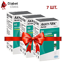 Тест-смужки Акку-Чек Актив 50 штук (Accu-Chek Active) 7 пачок