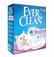 Наповнювач туалетів для кішок Ever Clean Lavander з ароматом лаванди 10 л