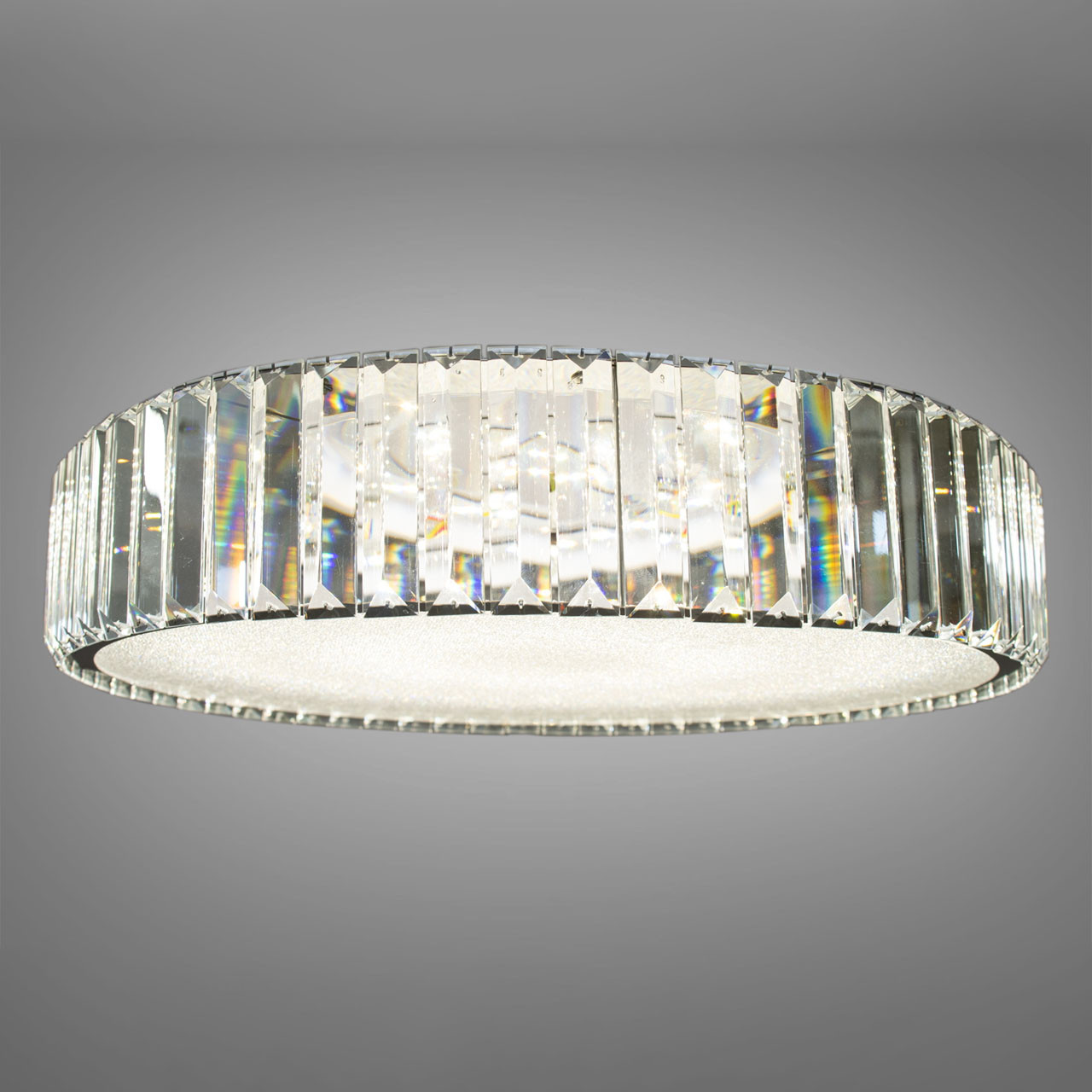 Кришталева люстра LED 35 Вт колір хром з регульованою колірною температурою D-3942-500 HR LED, фото 1