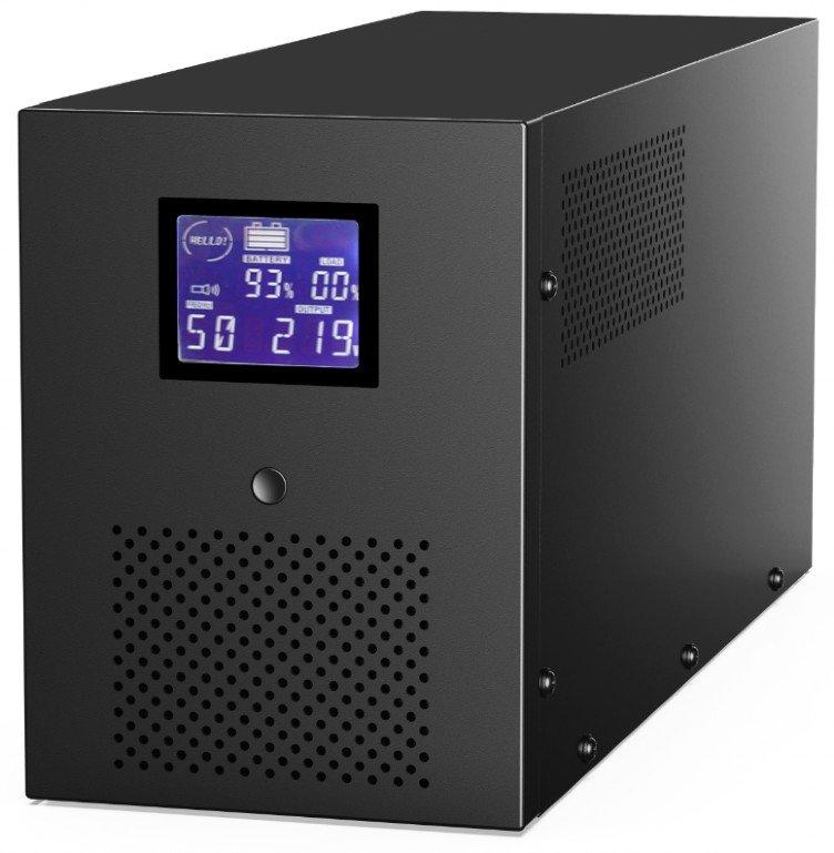 Джерело безперебійного живлення EnerGenie EG-UPS-036 3000VA (LCD, USB, серія Pro)