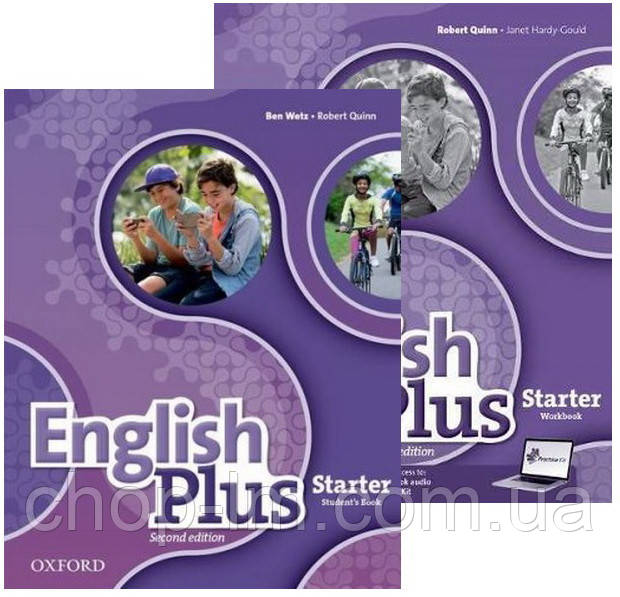 Комплект English Plus Second Edition Starter Student's Book + Workbook (Підручник + зошит)