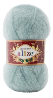 Нитки пряжа для в'язання KID MOHAIR KID ROYAL Кід Мохер Кід Роял 50 № 463 - ментол