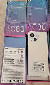 Смартфон Blackview Oscal C80 Snow white 8\128GB 50MP 5180mAh And 12 НОВИНКА!