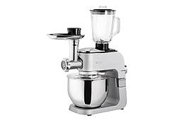 ARDESTO Кухонна машина KMCH-K1500SS/ 1500 Вт/ 6 швидк. + режим Pulse/ чаша 6 л./ блендер 1.5