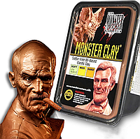 Monster Clay Medium, уп. 2,05 кг. (США) топ професійна полімерна маса для ліплення, заводська. Що перетоплюється