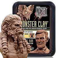Monster Clay HARD. Уп. 2,05 кг. (США) топ професійна полімерна маса для ліплення, заводська. Що перетоплюється