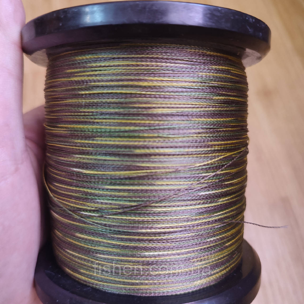 Повідковий матеріал на карпа "X4" 30lb, нитка поводкова (Camo Braid)