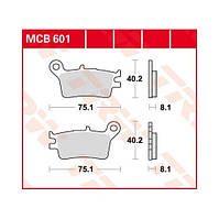 Мото колодки тормозные TRW LUCAS MCB601 задние для мотоцикла Honda CRM250R 1989-1990