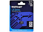 Картка пам'яті MicroSDHC 32 GB UHS-I Class 10 Patriot LX (PSF32GMDC10), фото 5