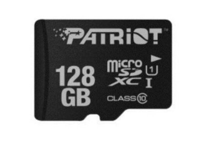 Картка пам'яті MicroSDHC 128 GB UHS-I Class 10 Patriot LX (PSF128GMDC10)