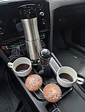 Автомобільна вакуумна кавоварка Oushiba Espresso 12/24V вольт від прикурювача в автомобіль для дальнобійника у вантажівку, фото 4