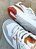 Жіночі кросівки New Balance 550 White Orange Au Lait Brown BBW550WA, фото 8