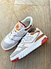 Жіночі кросівки New Balance 550 White Orange Au Lait Brown BBW550WA, фото 9