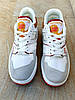 Жіночі кросівки New Balance 550 White Orange Au Lait Brown BBW550WA, фото 10