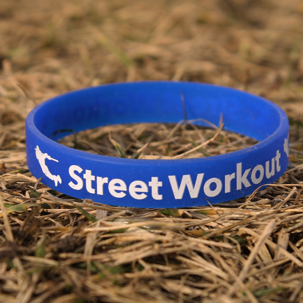 Браслет силіконовий Street Workout (синій)