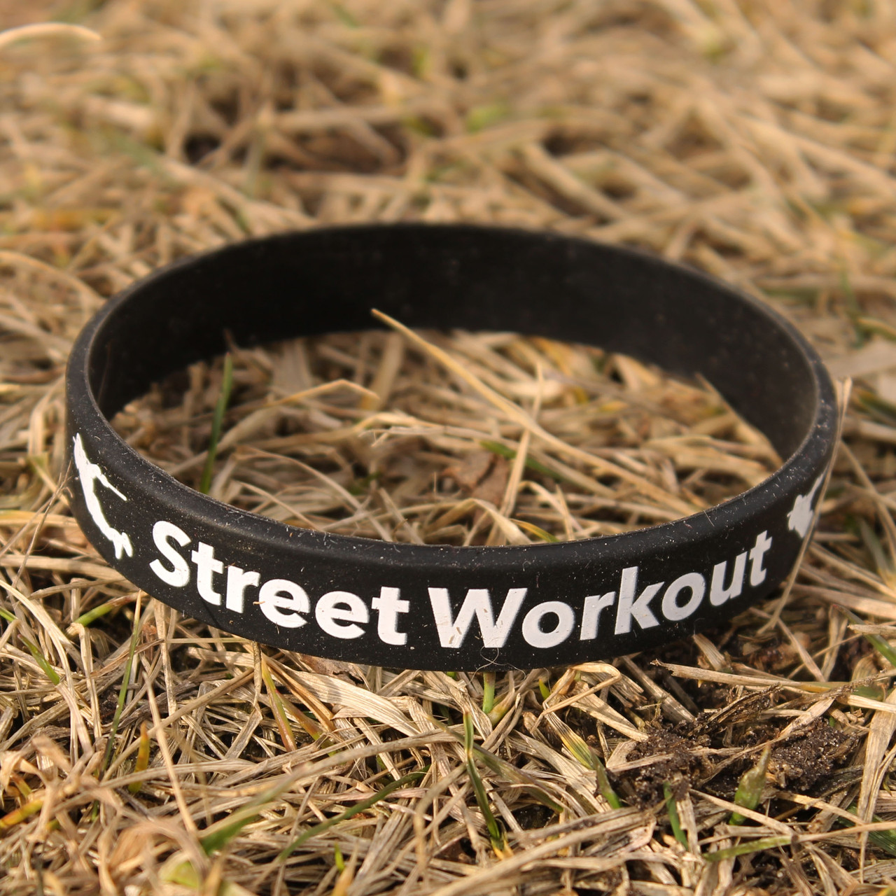 Браслет силіконовий Street Workout (чорний)