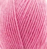 Нитки пряжа для в'язання напіввовна Lana Gold 800 Лана голд 800 від Alize Алізе № 178 - темна троянда