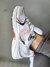 Жіночі кросівки New Balance 530 White Paradise Pink Silver MR530MAC, фото 6