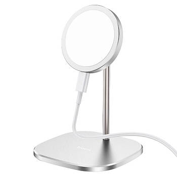Бездротова зарядка Qi HOCO Happiness magnetic desktop wireless charger CW32 15W