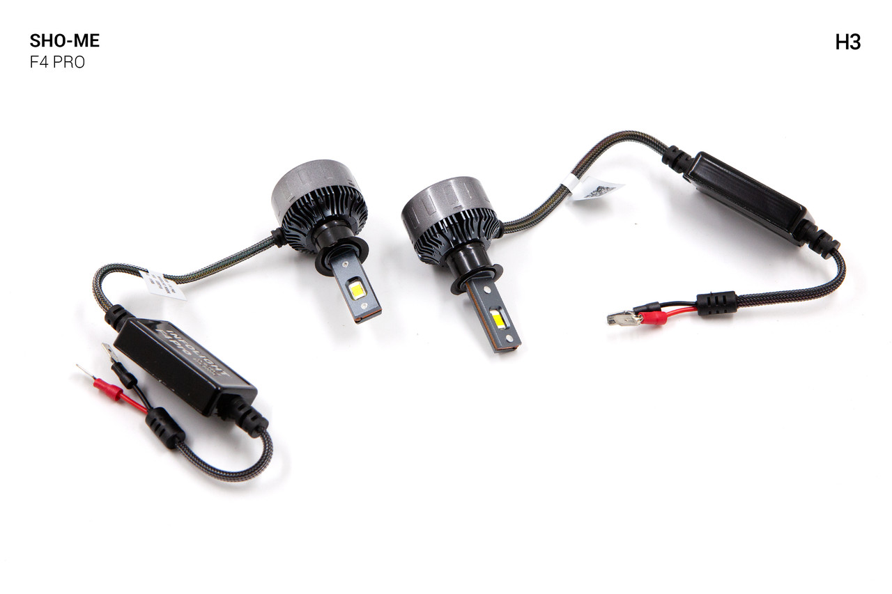 Комплект світлодіодних ламп Sho-Me F4-Pro H3 45W, фото 1