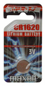 Батарейка MAXELL CR1620 1PC BLIST PK
