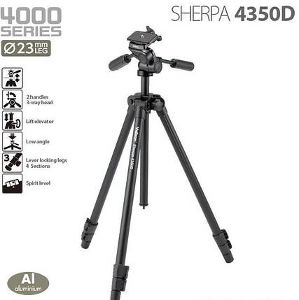 Штатив VELBON Sherpa 4350D, фото 1