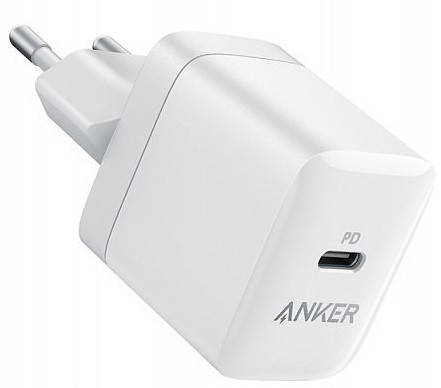 Мережевий зарядний пристрій ANKER PowerPort III 20W USB-C (Білий), фото 1