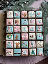 Новорічний Адвент календар на 30 пряничків