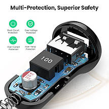 Автомобільний зарядний пристрій UGREEN ED018 24 W 2xUSB Car Charger (Чорний), фото 6