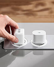Мережевий зарядний пристрій ANKER PowerPort 521 Nano Pro — 40 W 2xUSB-C PIQ3.0 (Білий), фото 3