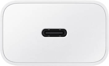 Мережевий зарядний пристрій SAMSUNG 15 W Power Adapter Type-C+Cable White /EP-T1510XWEGRU, фото 5