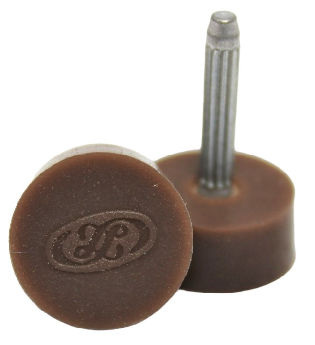 Поліуретанові набійки жіночі зі штирьком SIA №R11 коричневий (Латвія), фото 1