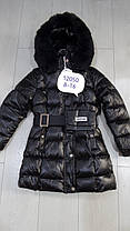 Куртки на хутрі для дівчаток оптом 8-16 років, F&D арт. 12050