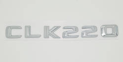 Емблема напис багажника Mercedes CLK220