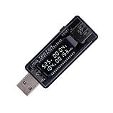 USB тестер, ЮСБ тестер KEWEISI KWS-V21, підтримує швидкі зарядки QC2, фото 6