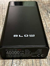 Зовнішній портативний акумулятор Power Bank Blow 400000mah 2xusb швидке заряджання, фото 6