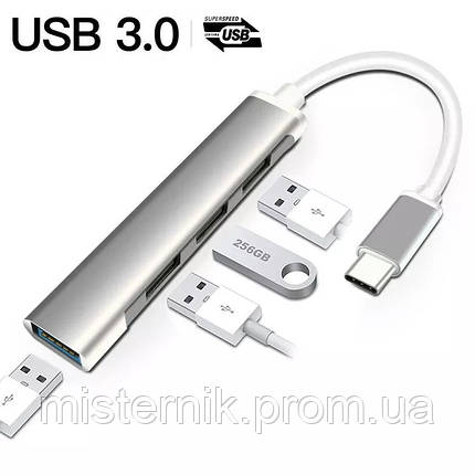 USB концентратор Type-C Hub, фото 2