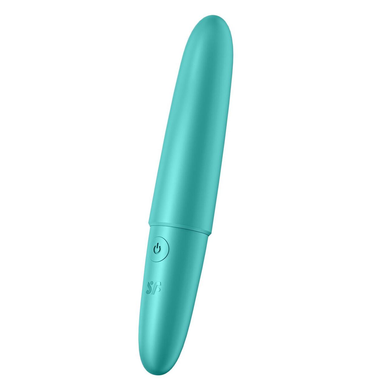 Мінівібратор Satisfyer Ultra Power Bullet 6 Turquoise, 13х2,2 см., фото 1