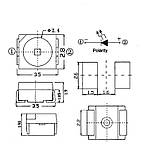 Світлодіоди PLCC2 SMD 3528 1210 Зелений Червоний Блакитний Жовтий Жовтий Рожевий Ультрафіолетовий Білий, фото 7