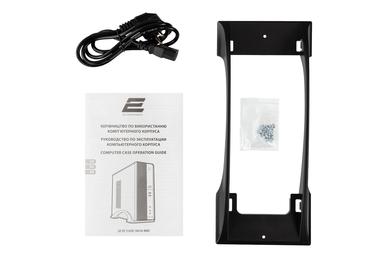 Комп’ютер персональний 2E Integer Intel i3-10100F/H510/8/480F/NVD730-2/Win10H/2E-S616/400W, фото 1