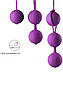 Набір вагінальних кульок Pleasure Violet, фото 5