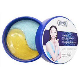 Гідрогелеві патчі в банці з екстрактом ікри Baizton Deep Sea Caviar Gel Eye Mask (80г/60шт/30пар)