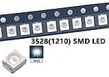 Світлодіоди PLCC2 SMD 3528 1210 Зелений Червоний Блакитний Жовтий Жовтий Рожевий Ультрафіолетовий Білий, фото 4