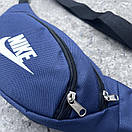 Бананка Intruder з міцної тканини синя з білим лого, фото 4