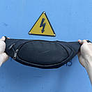 Фірмова сумка Intruder чорна із чорним логотипом, фото 4